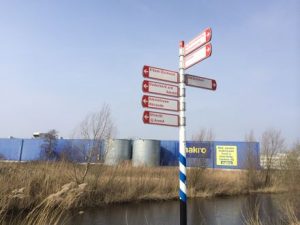 De fietsblokkade van Diemen en Duivendrecht
